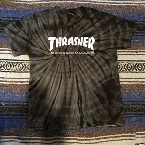THRASHER tie dye t-shirt